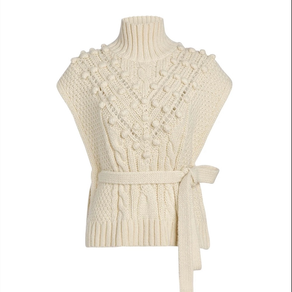 NWT Marie Oliver COSETTE POPOVER Small Whitecap